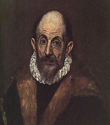 Portrait of A Man (presumed self-portrait of El Greco)