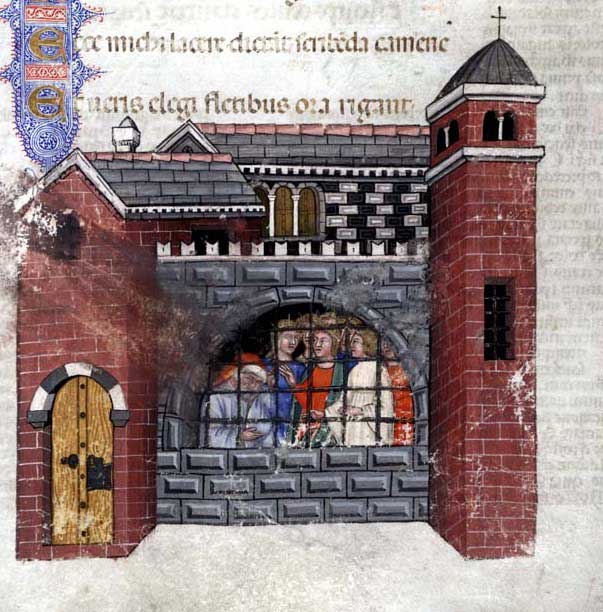 Boethiusimprisoned