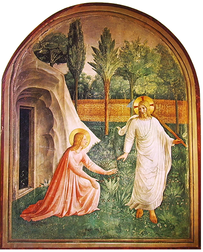 Nolo me tangere (Do not hold me), Fran Angelico (1440)